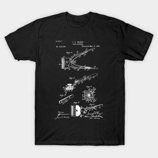 Barber's Hair Clipper Patent 1894 T-Shirt